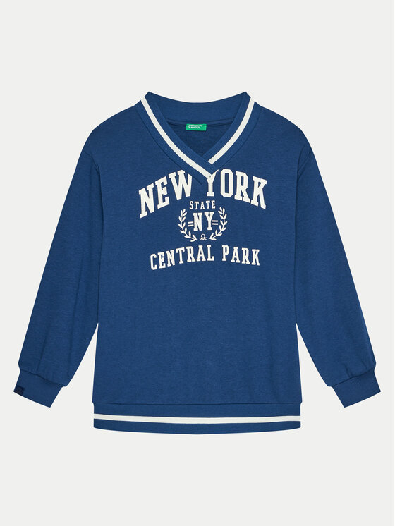 United Colors Of Benetton United Colors Of Benetton Світшот 32N4C400A Cиній Regular Fit