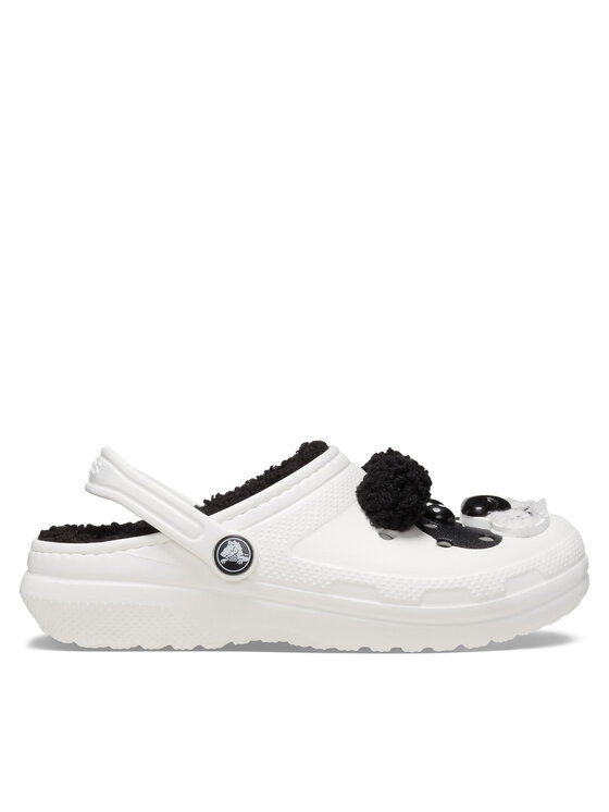 Crocs Iešļūcenes Classic Lined Iam Panda Bear Clog K 210400 Balts