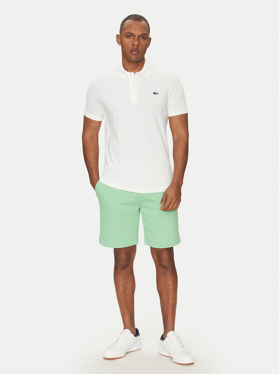 Lacoste Lacoste Polo DH5522 Biały Regular Fit