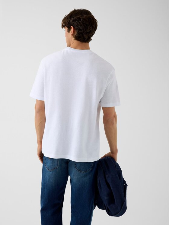 Guess Guess T-Shirt 183049 Bílá Classic Fit