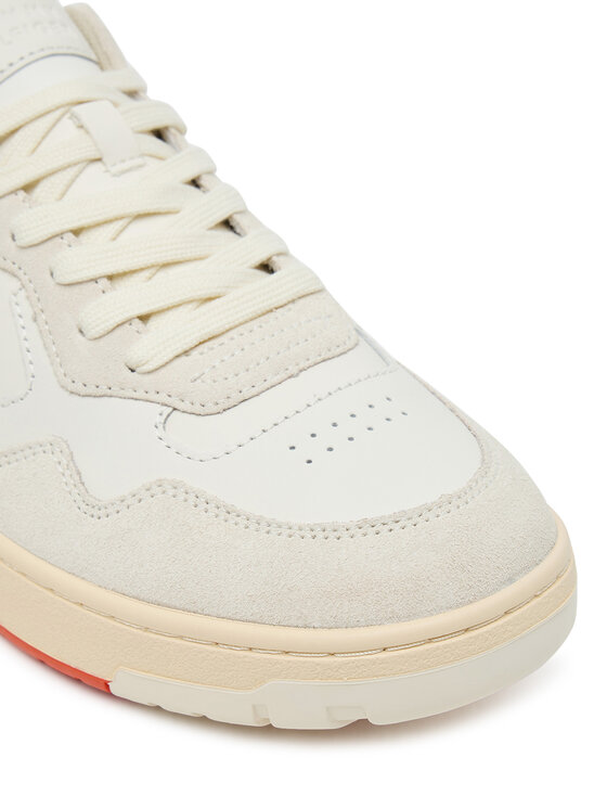 Tommy Hilfiger Tommy Hilfiger Laisvalaikio batai Th Basket Better Mix FM0FM05520 Écru