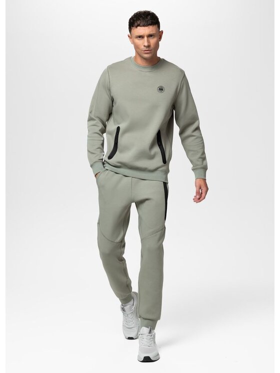 PITBULL PITBULL Bluza DOGWOOD Szary Regular Fit