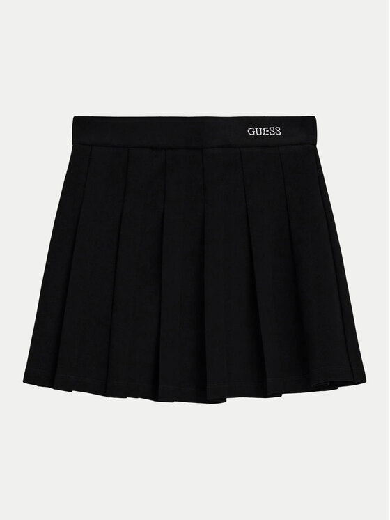 Guess Guess Rakott szoknya J4YD02 KAUH0 Fekete Regular Fit