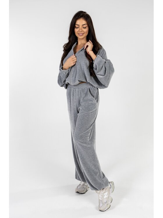 Agatha Studio Agatha Studio Dres A26ZS-KA-K53 Szary Classic Fit