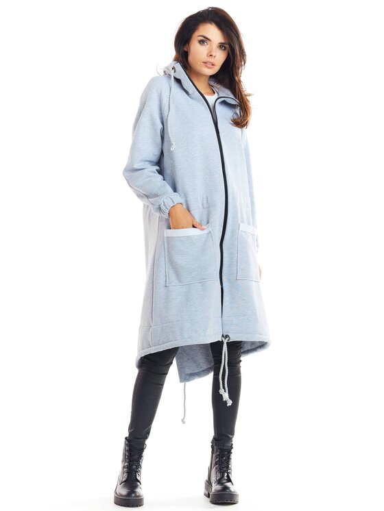 Infinite You Infinite You Felpa M220 Grigio Basic Fit