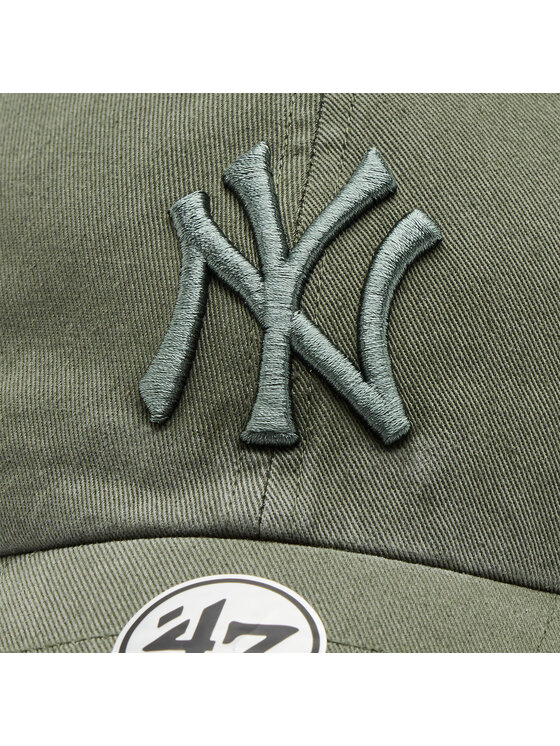 47 Brand 47 Brand Cepure ar nagu New York Yankees Clean Up RGW17GWSNL Zaļš