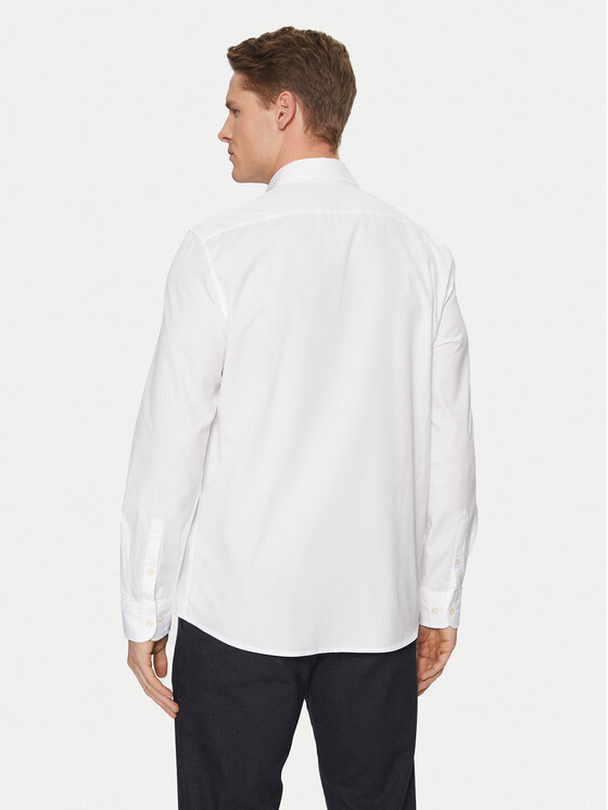 Marc O'Polo Marc O'Polo Košile B21750442256 Bílá Regular Fit