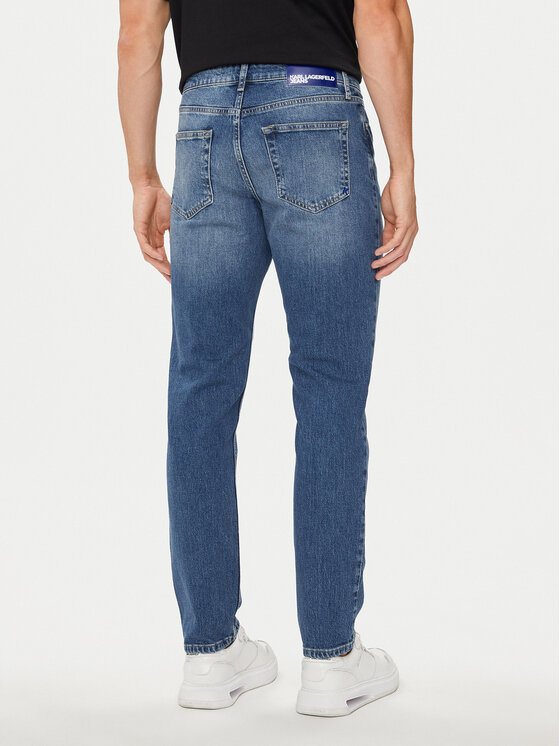 Karl Lagerfeld Jeans Karl Lagerfeld Jeans Jeansy 245D1104 Modrá Slim Fit
