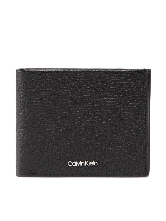 Calvin Klein Calvin Klein Компелкт портфейл и ключодържател Minimalism Bifold 5Cc/Keyfob K50K509707 Черен