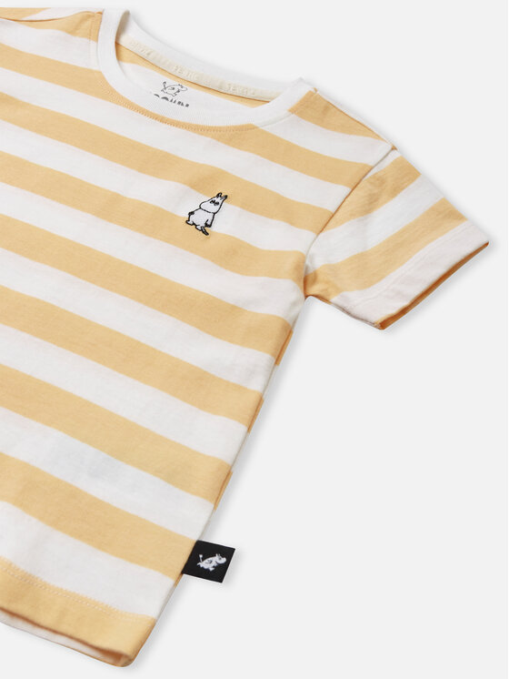 Reima Reima T-särk Moomin Tussilango 5200202B Kollane Regular Fit