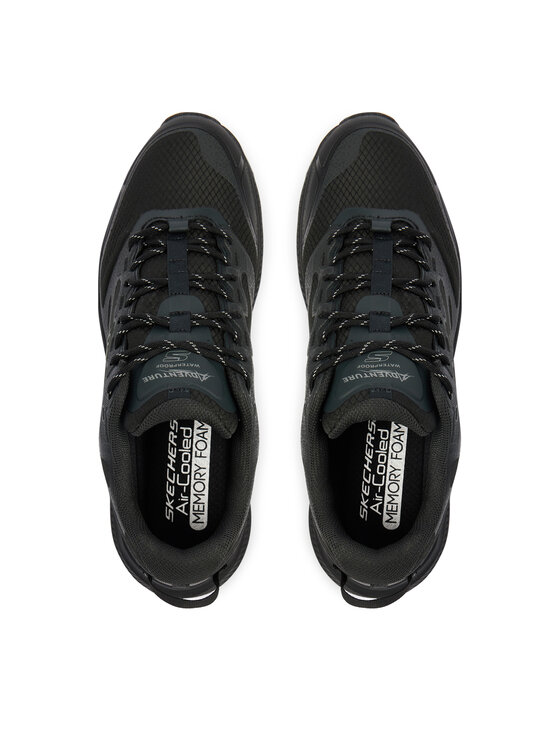 Skechers Skechers Παπούτσια πεζοπορίας Ridgestar Lion Creek 237821/BBK Μαύρο