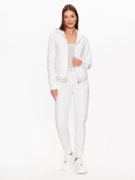 Guess Guess Džemperis O3YQ00 KBS91 Balta Regular Fit