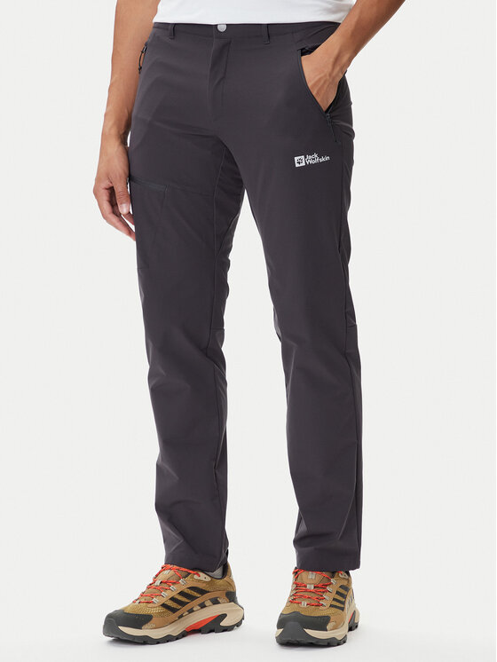 Jack Wolfskin Jack Wolfskin Pantaloni outdoor Pico A63904 Gri Regular Fit