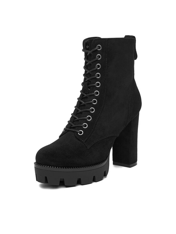 DeeZee DeeZee Μποτάκια 23756-4-BLACK SU Μαύρο