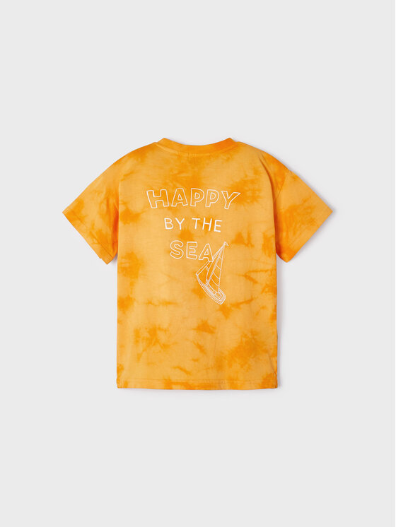 Mayoral Mayoral T-krekls 3021 Dzeltens Regular Fit
