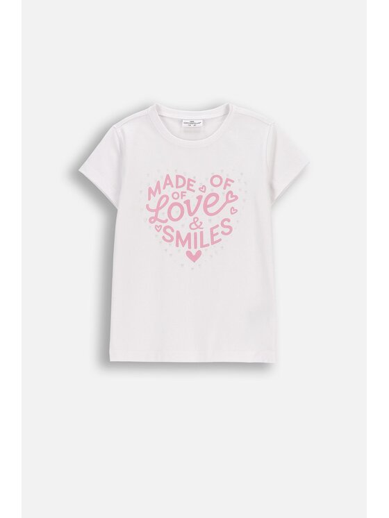 Coccodrillo Coccodrillo T-Shirt WC6143204HGK-001 Biały Regular Fit