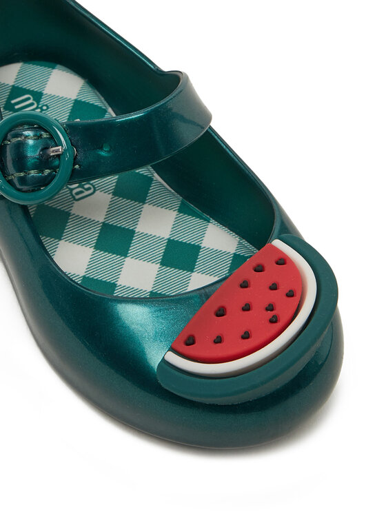 Melissa Melissa Ballerine Mini Melissa Sweet Love Picnic Bb 36009 Verde