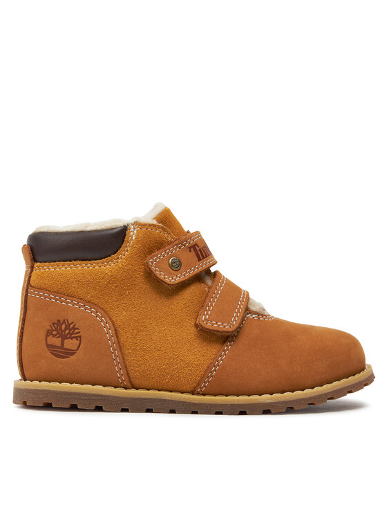 Timberland Timberland Gležnjarji Pokey Pine Warm Line A1NQ3 Rjava