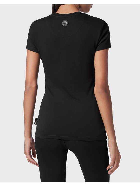 PHILIPP PLEIN PHILIPP PLEIN Tričko 2277 Čierna Regular Fit