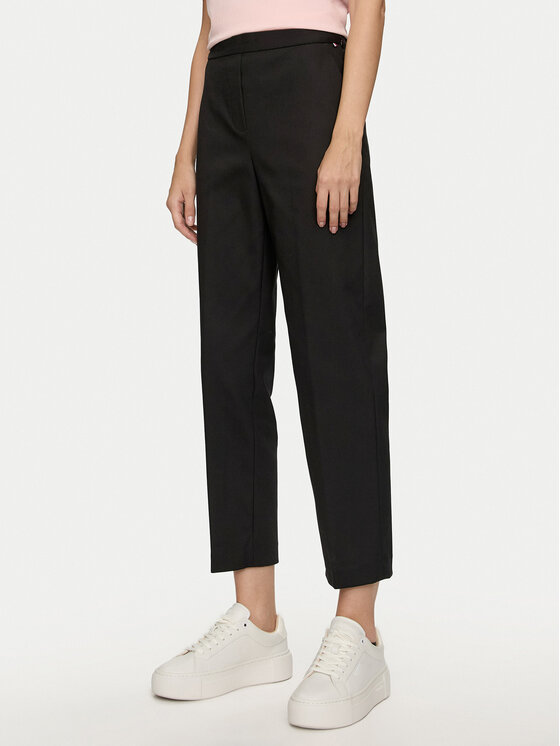 Tommy Hilfiger Tommy Hilfiger Παντελόνι chino Travel WW0WW43632 Μαύρο Slim Fit