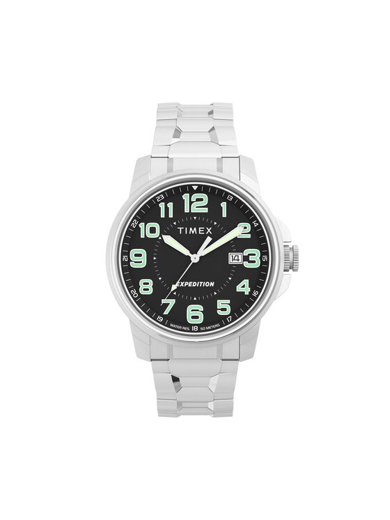 Timex Pulkstenis Expedition Field TW4B31300 Sudraba