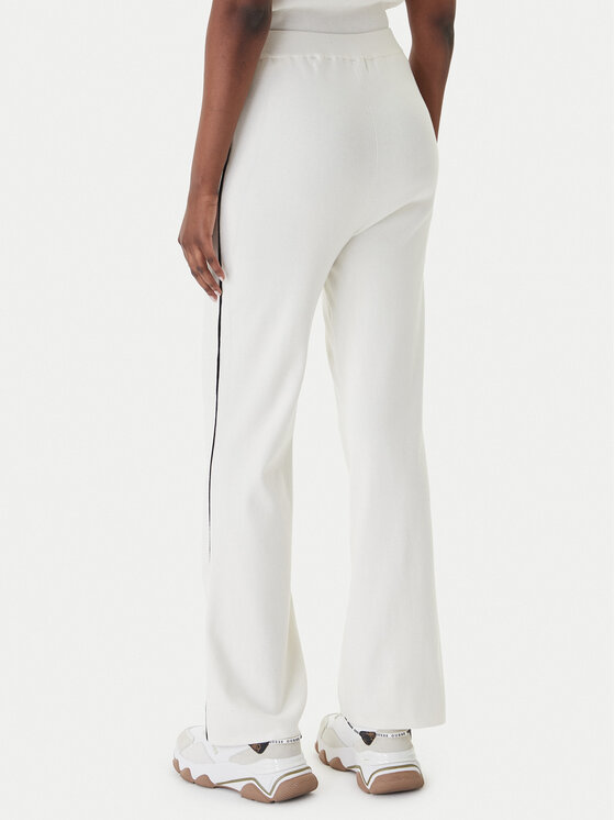 Guess Guess Плетени панталони V6RB14 Z4642 Екрю Regular Fit