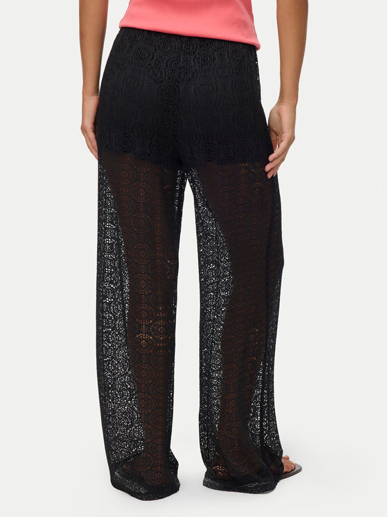 Vero Moda Vero Moda Pantaloni din material Maya 10325044 Negru Relaxed Fit