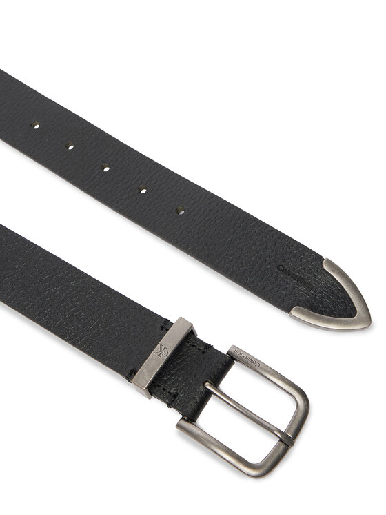 Calvin Klein Calvin Klein Pánsky opasok LV04D7130G Čierna