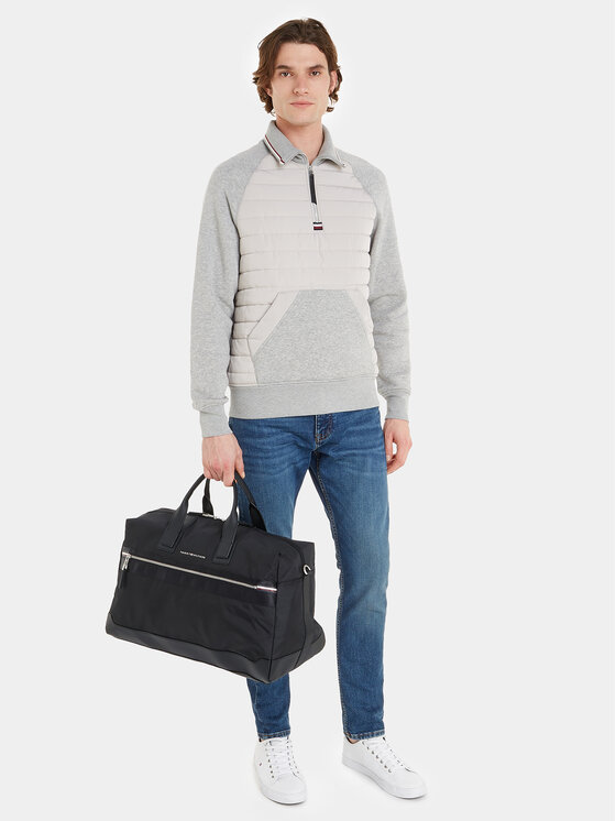 Tommy Hilfiger Tommy Hilfiger Táska Th Elevated Nylon Duffle AM0AM11571 Fekete