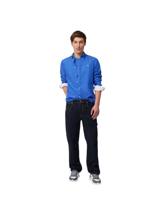 Harmont & Blaine Harmont & Blaine Camicia CRN014010883B Blu Regular Fit