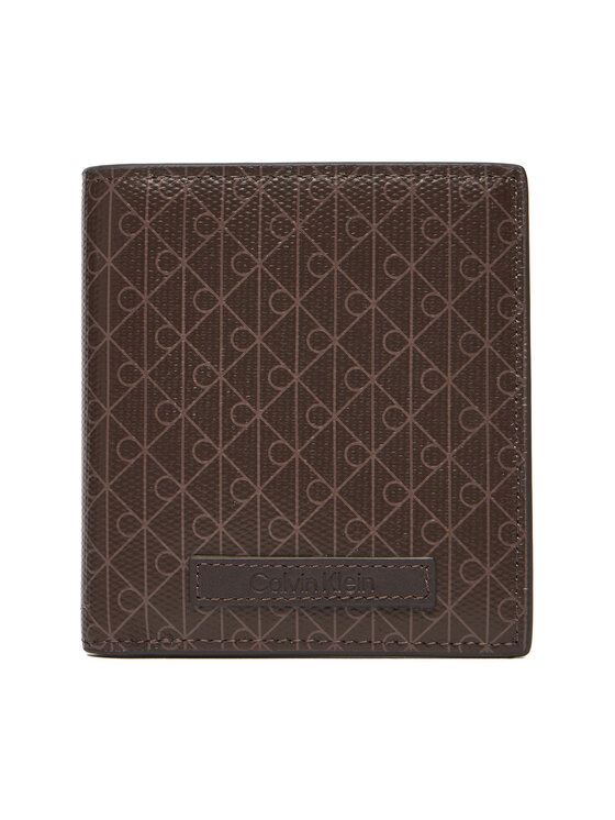Calvin Klein Calvin Klein Veliki ženski novčanik Coated Ns Slim Billfold LV04D1084G Smeđa