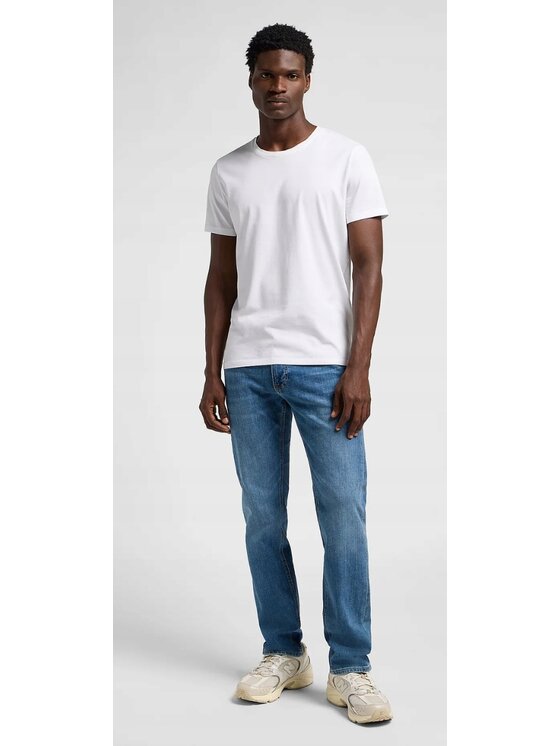 Lee Lee Jeansy Daren Zip Fly Niebieski Regular Fit