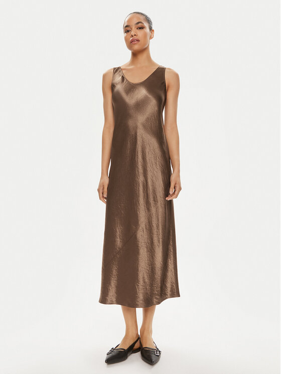 Max Mara Leisure Max Mara Leisure Vsakodnevna obleka Talete 2416221078 Rjava Regular Fit