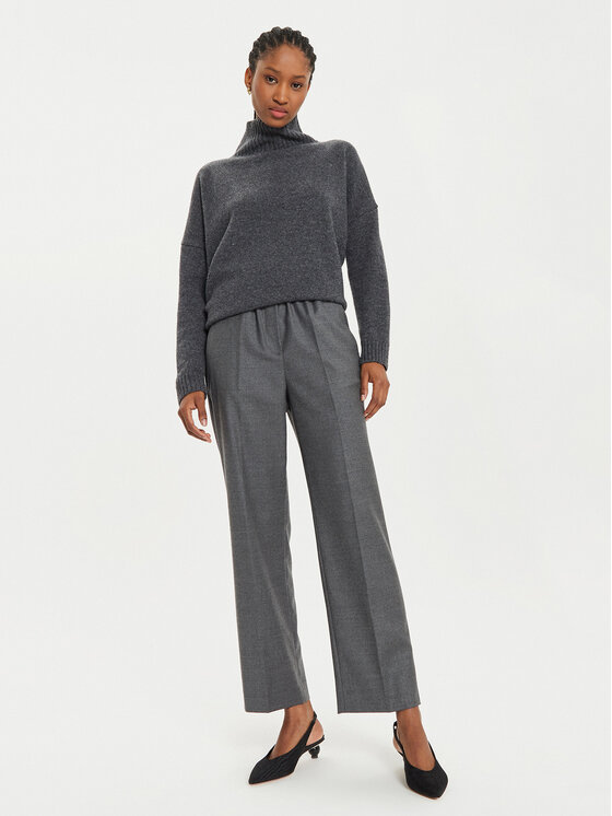 Weekend Max Mara Weekend Max Mara Hlače Hateley 2425136052 Siva Regular Fit