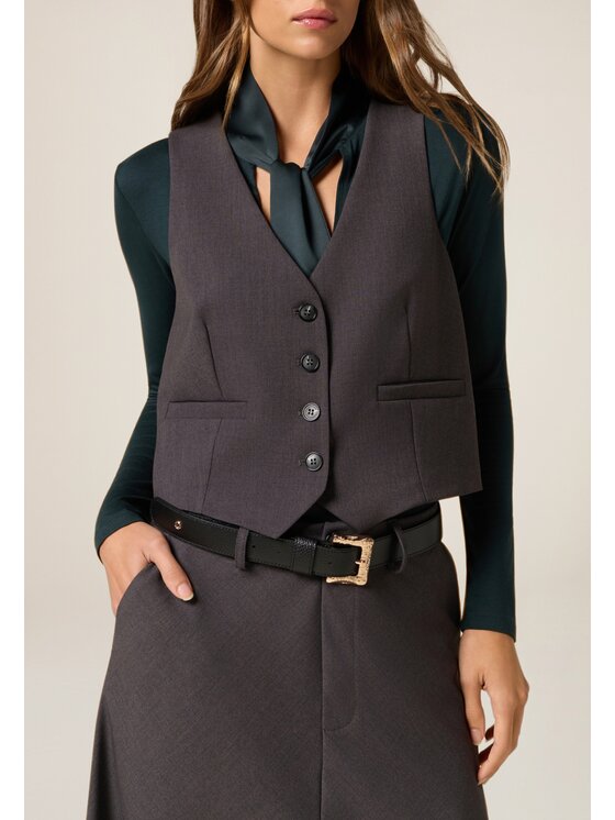 Oltre Oltre Giacca outdoor L010R000065N013 Grigio Slim Fit