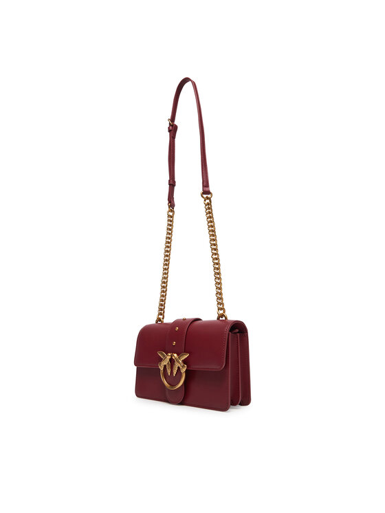 PINKO PINKO Torebka Love One Mini Cl PE 25 PCPL 100059 A0F1 Bordowy