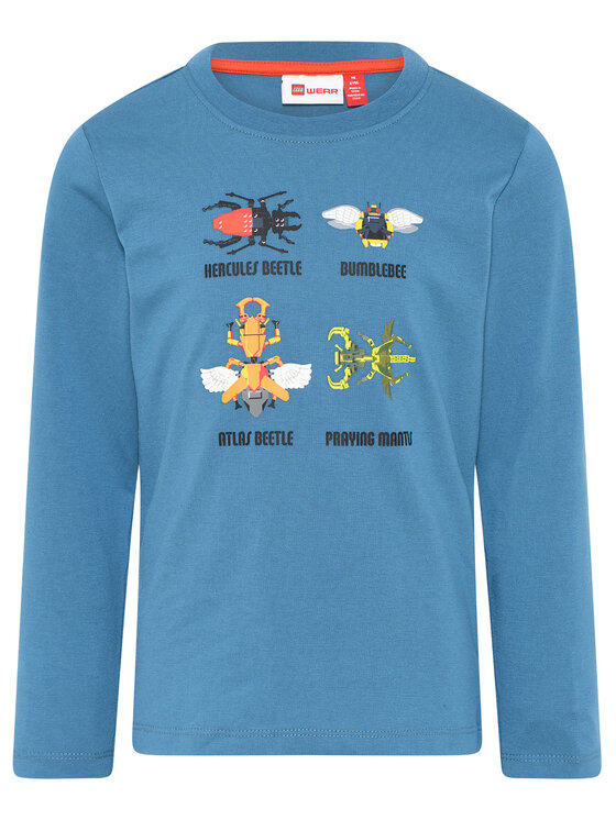 LEGO LEGO Bluse 11010574 Blau Regular Fit