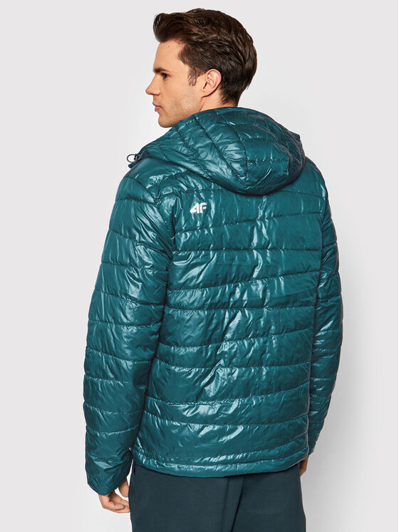 4F 4F Kurtka zimowa H4Z21-KUMP005 Zielony Regular Fit