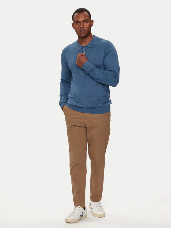 Lindbergh Lindbergh Polo 30-800144 Plava Regular Fit