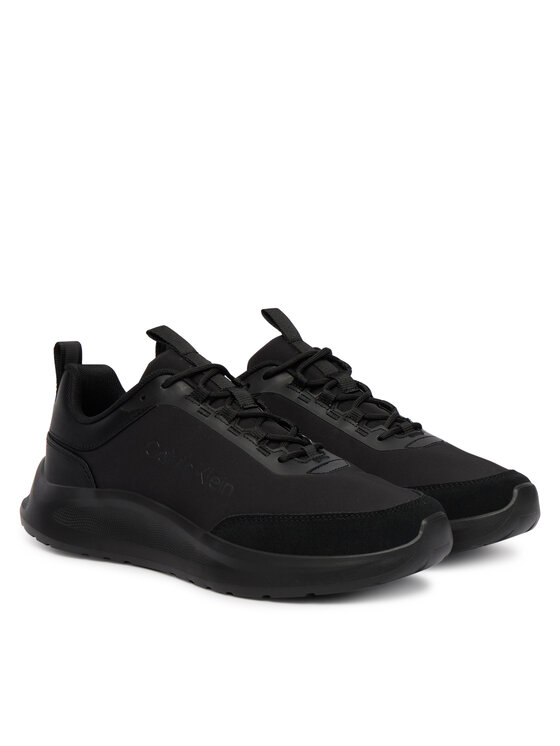 Calvin Klein Calvin Klein Sneakersy Light Eva Runn Ess Laceup Ny-Su HM0HM02342 Černá