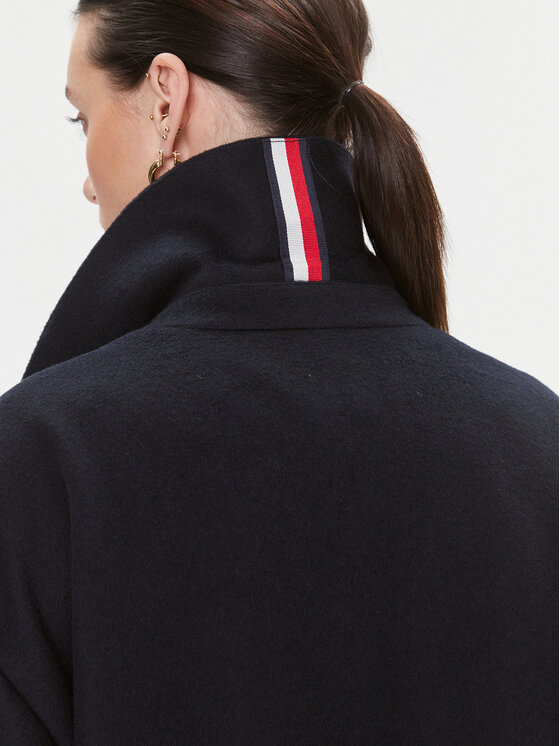 Tommy Hilfiger Tommy Hilfiger Volneni plašč WW0WW39756 Mornarsko modra Regular Fit