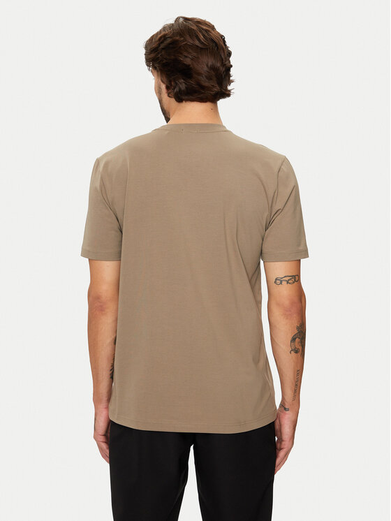 BOSS BOSS T-särk 50525224 Beež Regular Fit