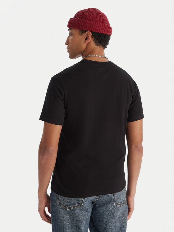 Billabong Billabong T-shirt Arch Frame EBYZT00341 Crna Regular Fit