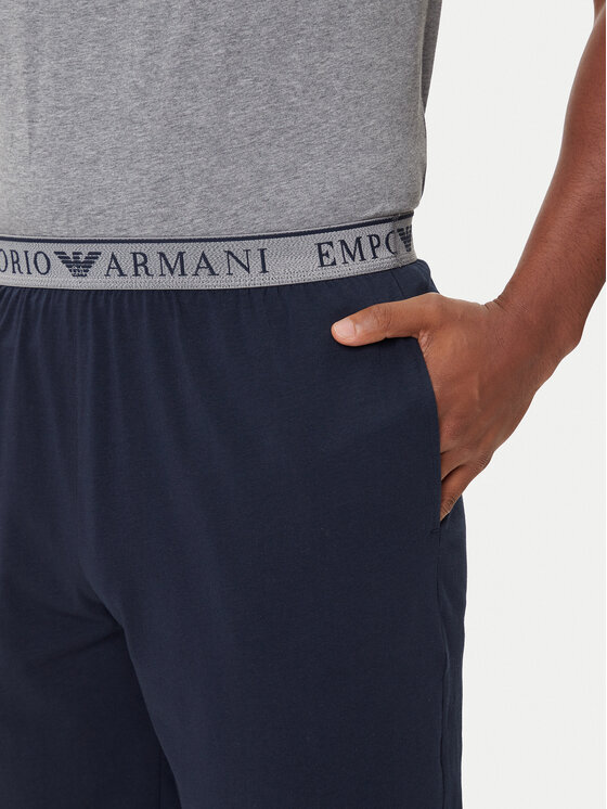 Emporio Armani Underwear Emporio Armani Underwear Pidžama EM000400 AF10776 M8098 Siva Regular Fit
