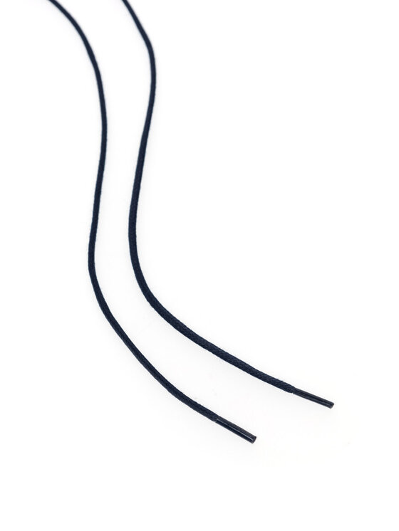 Coccine Coccine Tkaničky k obuvi SZNUROWADŁA 75 cm F2 WOSKOWANE v.AZ Tmavomodrá