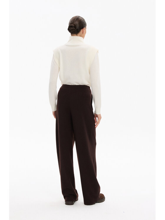 Deni Cler Milano Deni Cler Milano Spodnie dresowe T-DC-550D-F5-90-70-1 Brązowy Loose Leg