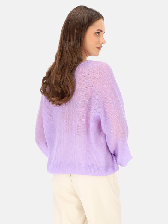 L’AF L’AF Sweter Rey Fioletowy Reglan Fit