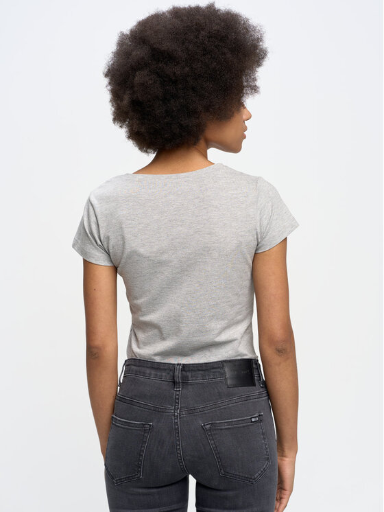 BIG STAR BIG STAR T-Shirt classic_991 Szary Basic Fit