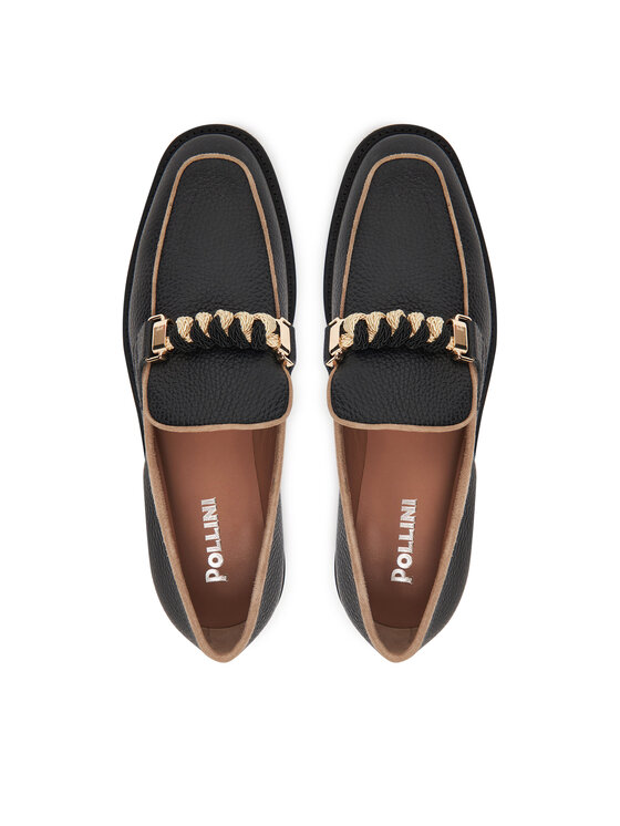 Pollini Pollini Loaferice SA10183G0NTD100A Crna