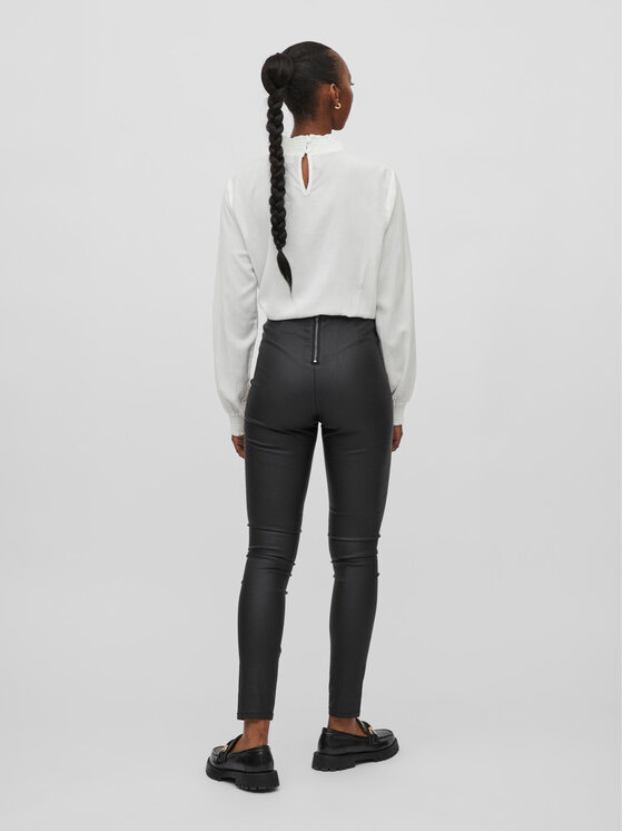 Vila Vila Colanți Commit 14079967 Negru Slim Fit